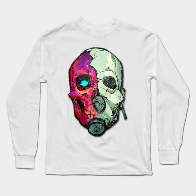 Combine Helmet Long Sleeve T-Shirt by WE BOUGHT ZOO